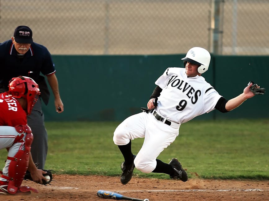 baseball baseball game slide competition 163510